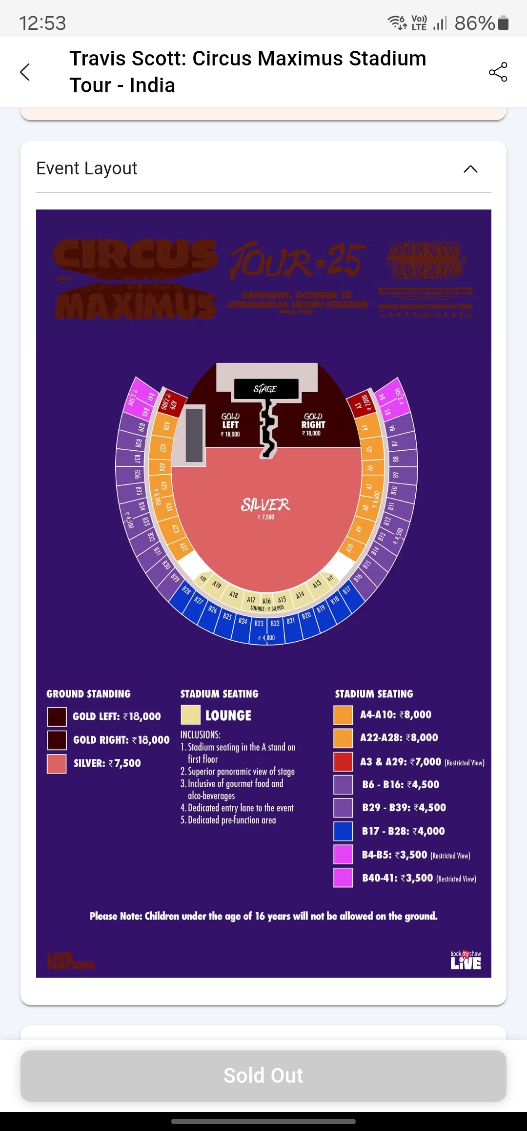 TRAVIS SCOTT 19th oct