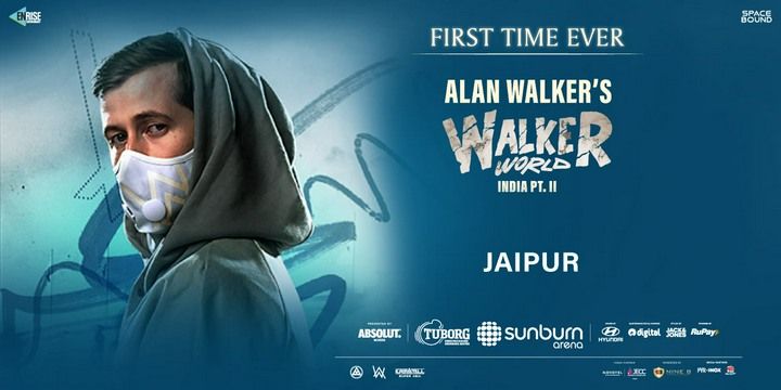 Alan Walker Fan Pit Ticket – Jaipur (April 20, 2025)