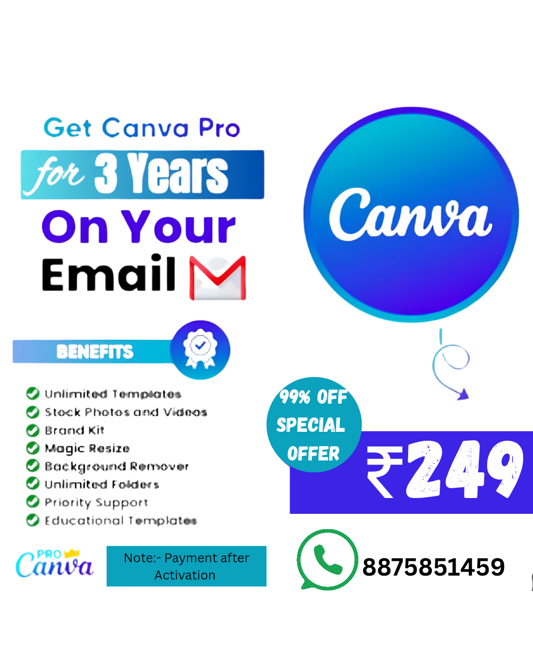 Canva Pro at 249